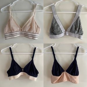 Lot of 4 Lively Bras Size Small